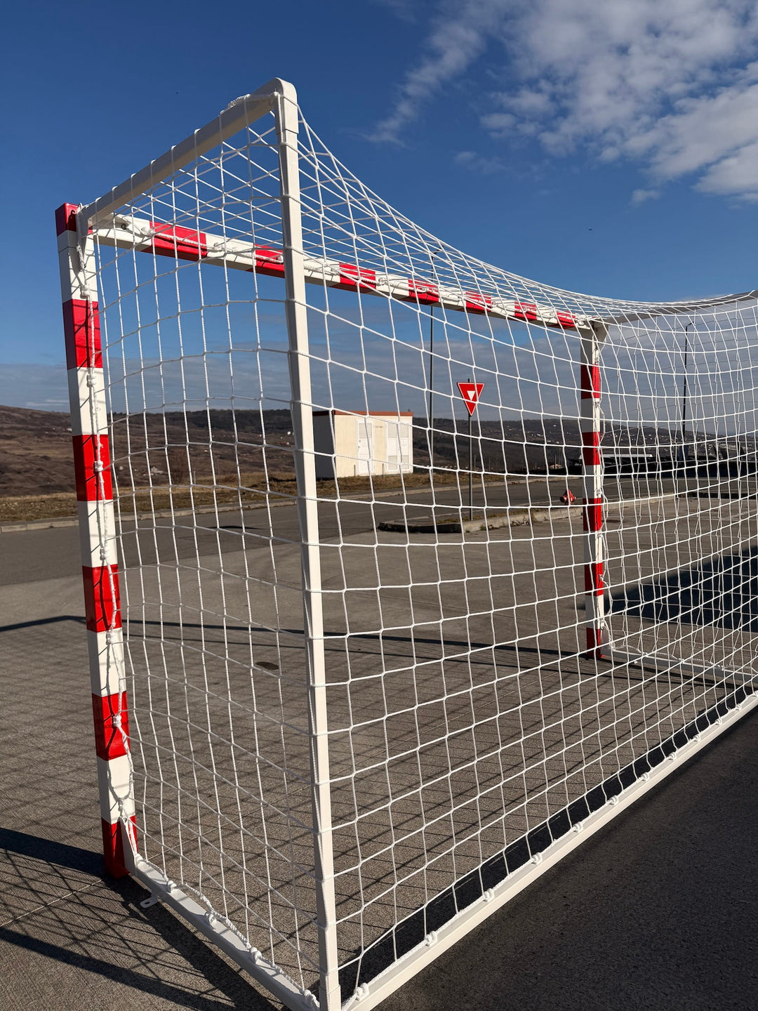 Set Porti handbal oțel 80x80 mm Arena Systems
