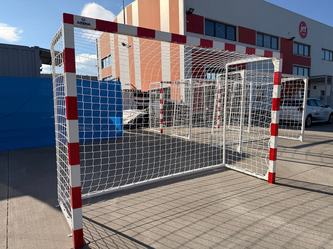 Set Porti handbal oțel 80x80 mm Arena Systems