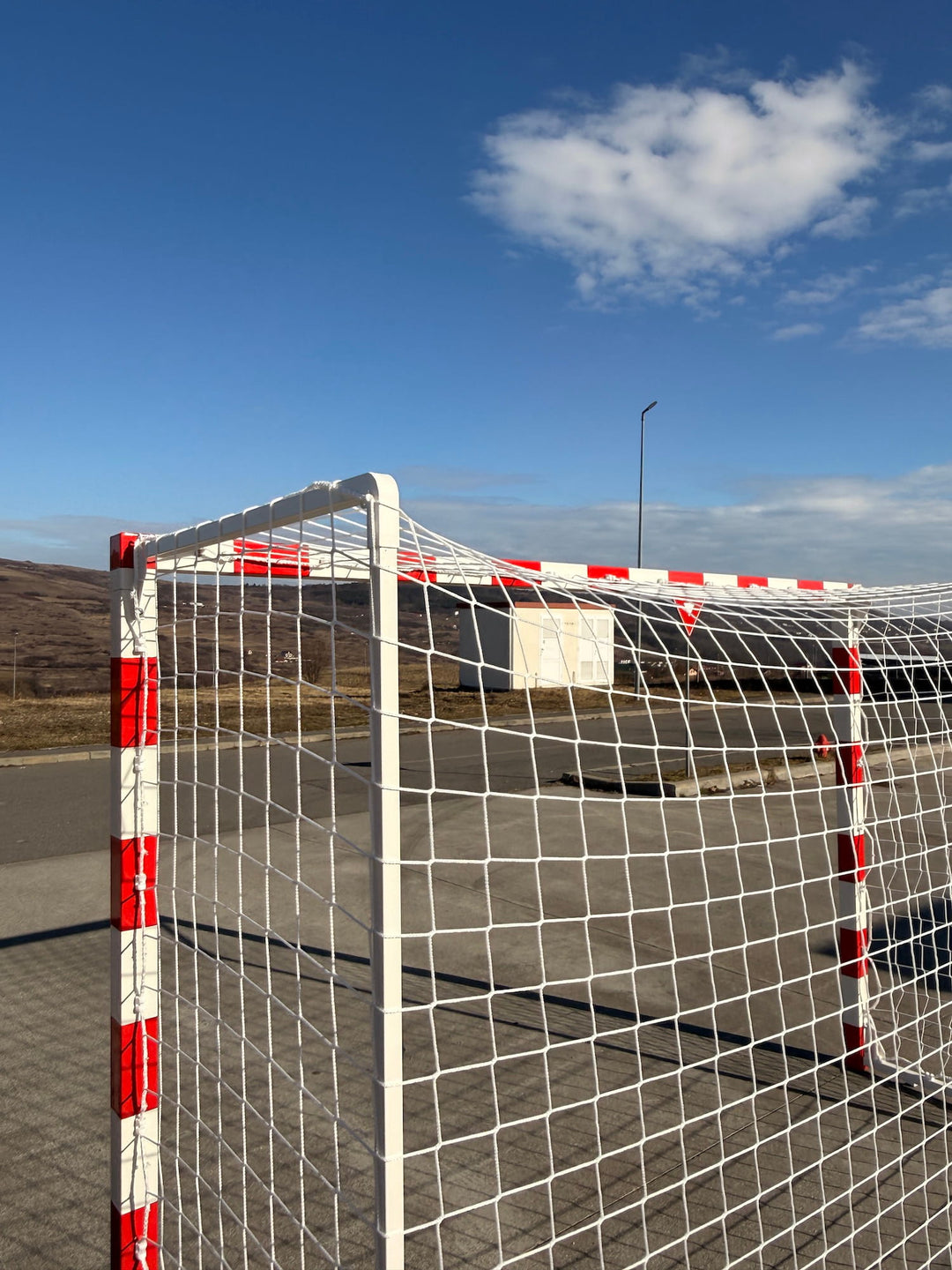 Set Porti handbal oțel 80x80 mm Arena Systems