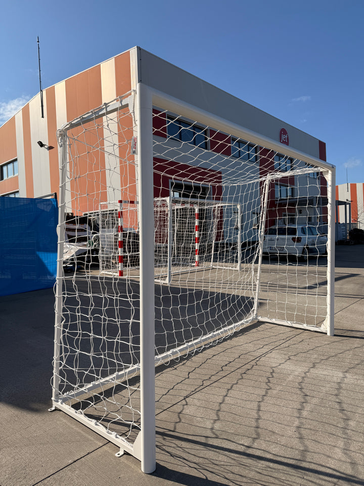 Set Porti Minifotbal 3x2 m aluminiu Ø80 mm Arena Systems