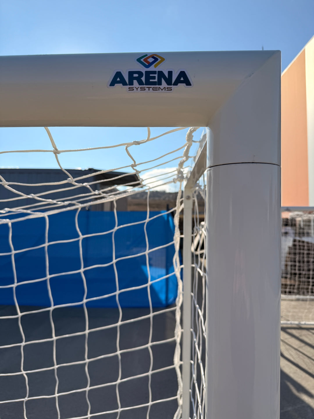 Set Porti Minifotbal 3x2 m aluminiu Ø80 mm Arena Systems