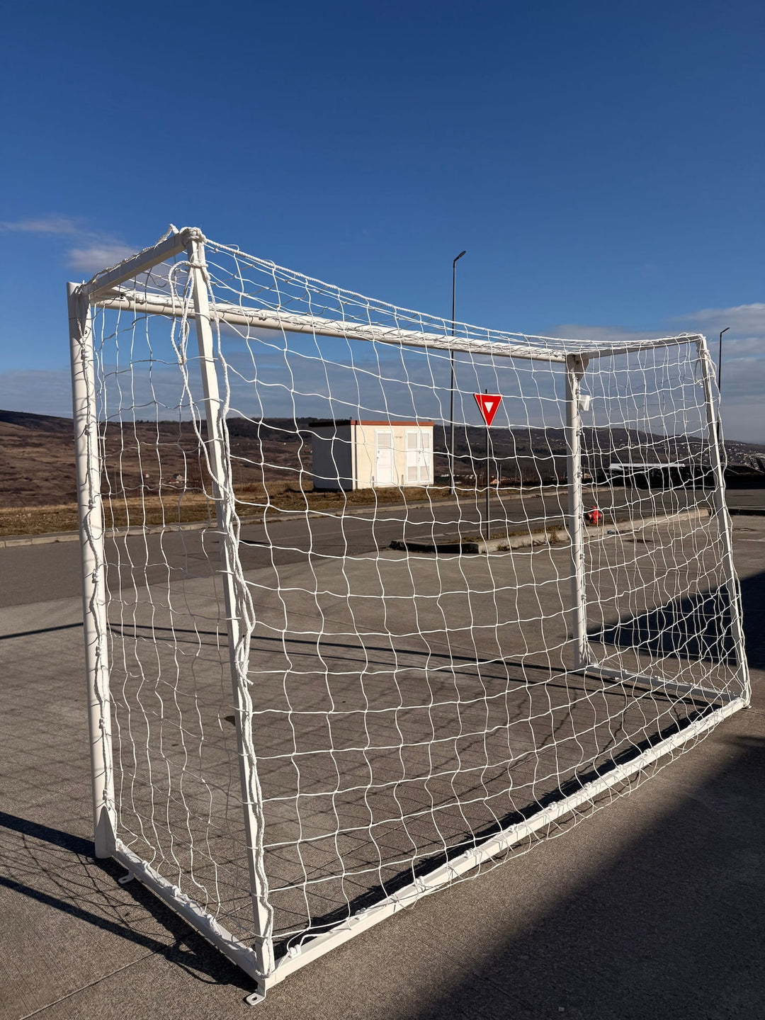 Set Porti minifotbal 3x2 m oțel Ø76 mm Arena Systems