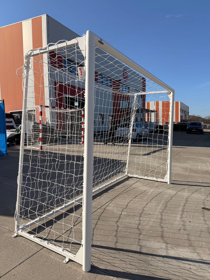 Set Porti minifotbal 3x2 m oțel Ø76 mm Arena Systems