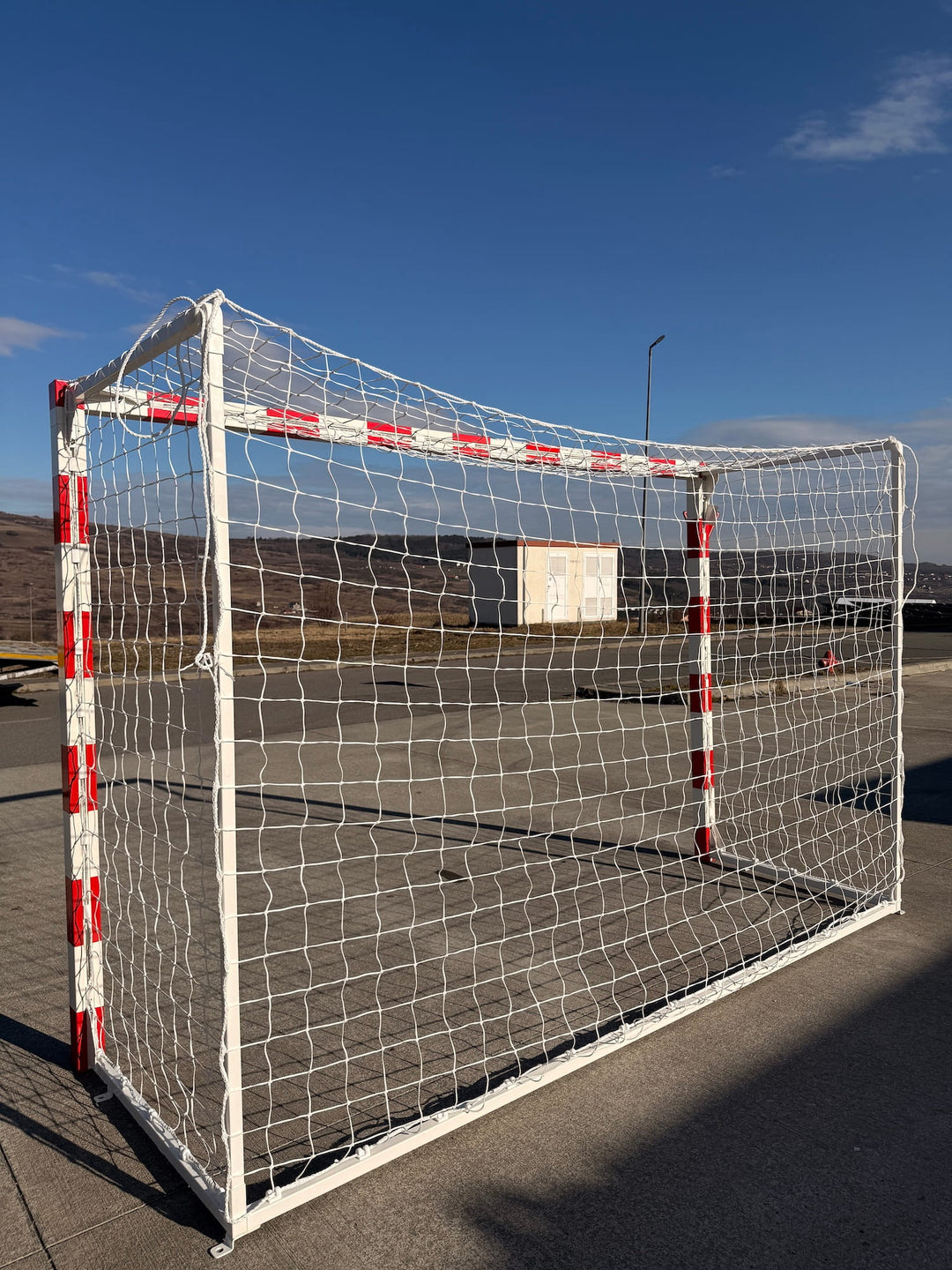 Set Porti handbal aluminiu 80x80 mm ARENA SYSTEMS