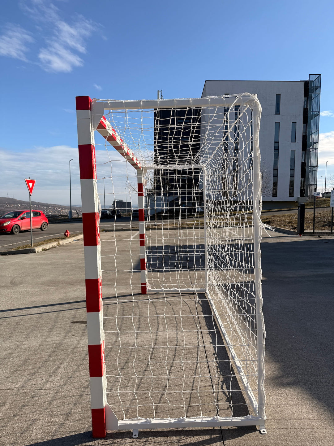 Set Porti handbal aluminiu 80x80 mm ARENA SYSTEMS