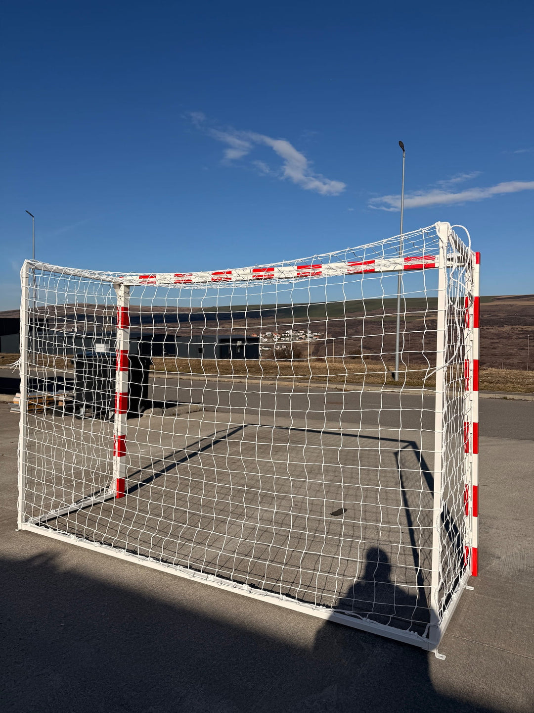 Set Porti handbal aluminiu 80x80 mm ARENA SYSTEMS