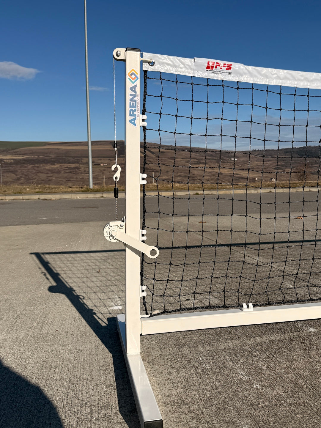 Stâlpi pickleball oțel zincat 40x40 mm Arena Systems
