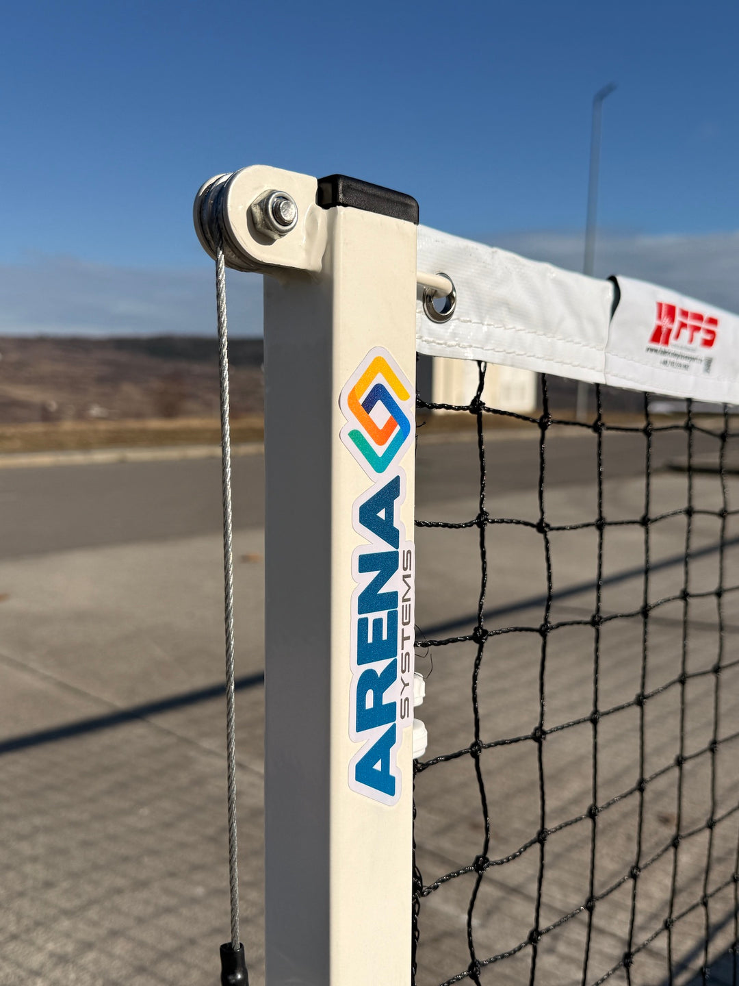 Stâlpi pickleball oțel zincat 40x40 mm Arena Systems