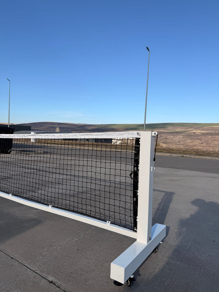 Stâlpi pickleball oțel zincat 80x80 mm, mobili Arena Systems