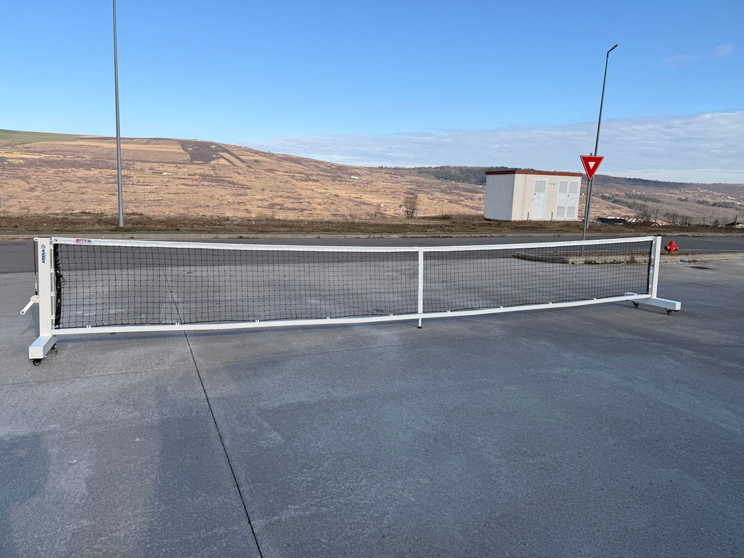 Stâlpi pickleball oțel zincat 80x80 mm, mobili Arena Systems