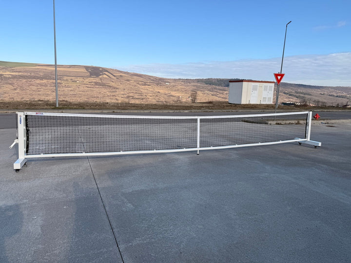 Stâlpi pickleball oțel zincat 80x80 mm, mobili Arena Systems