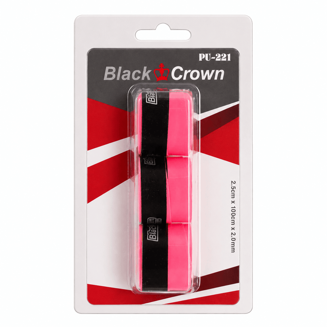 SET 3 OVERGRIPURI BLACK CROWN ROZ