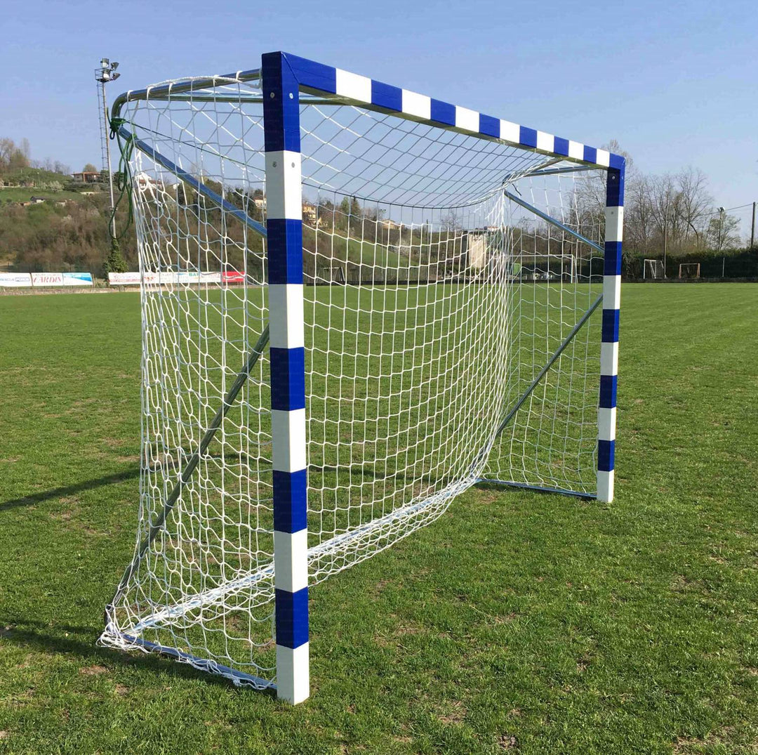 Poarta pentru handbal cu profil de aluminiu 80x80 mm