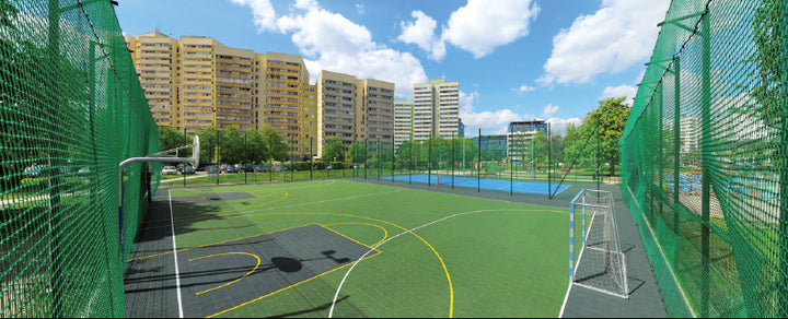 Pardoseală sportivă modulară COURTY 2™ 18 mm