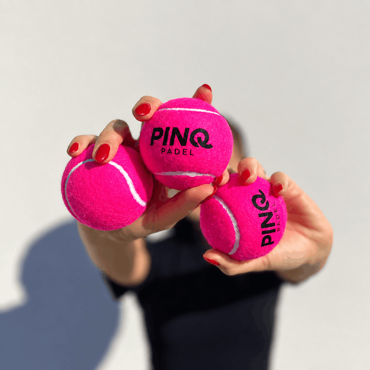 Mingi Padel PINQ Roz – Tub 3 Mingi
