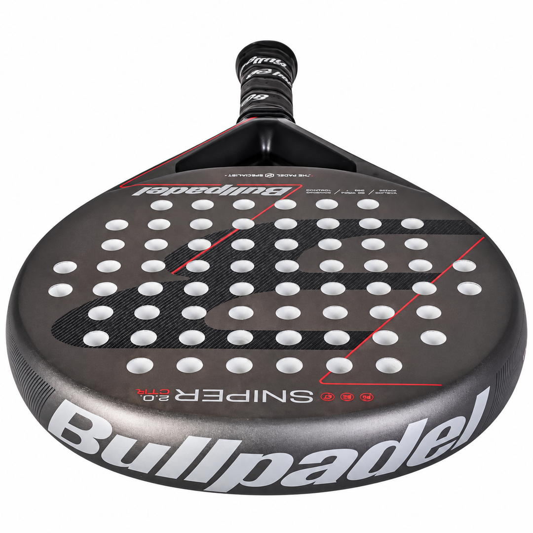 Rachetă Padel Bullpadel Sniper 2.0 Control Gris Oscuro