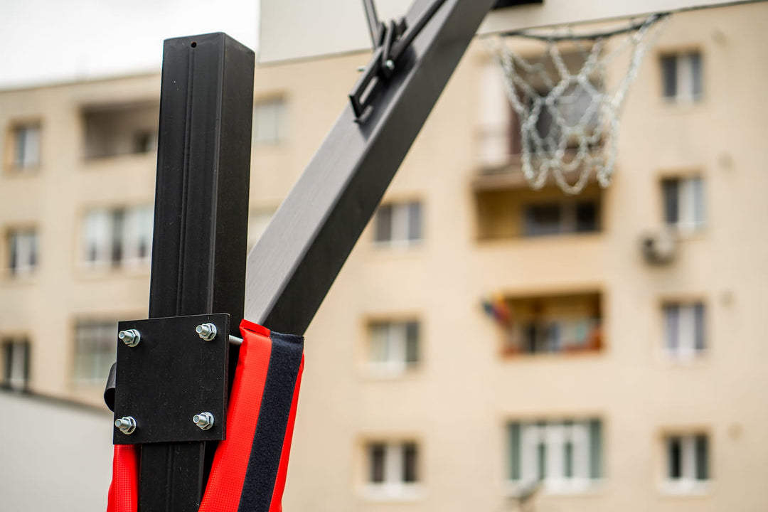 Consola baschet pentru exterior marca Arena Systems, proiectie in teren 100 cm