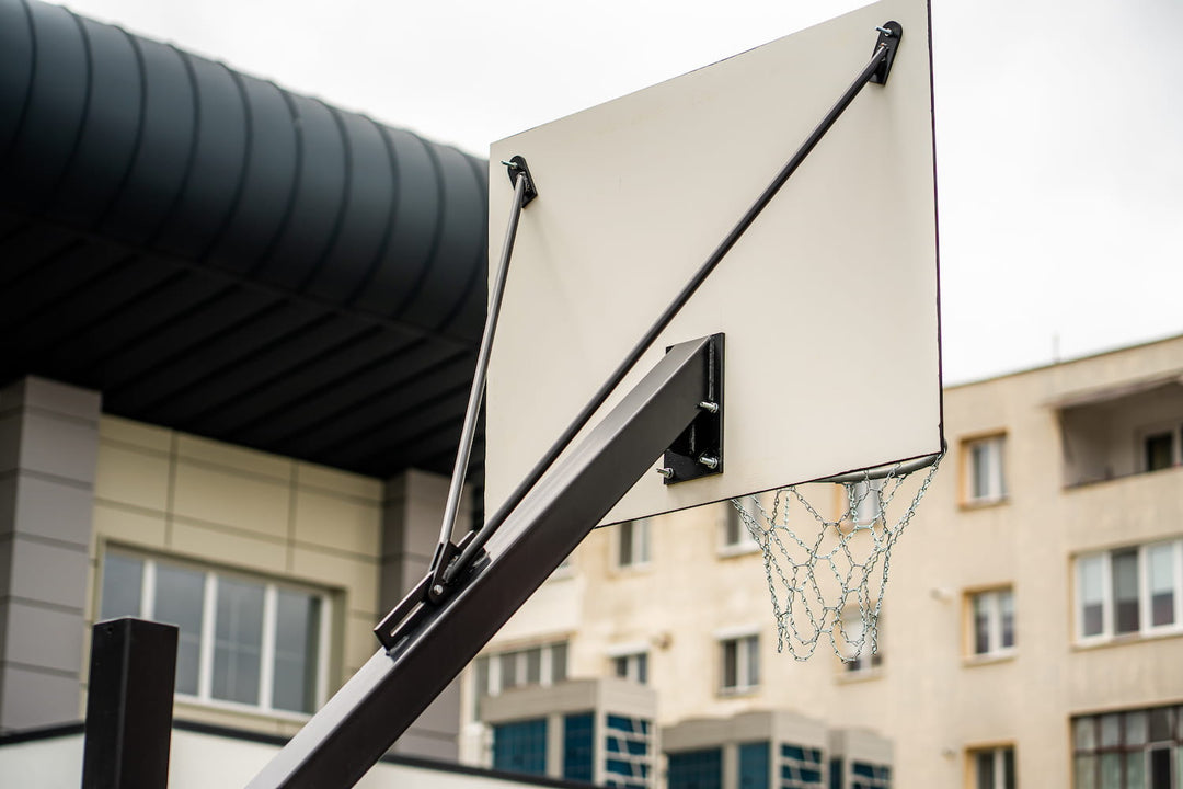 Consola baschet pentru exterior marca Arena Systems, proiectie in teren 100 cm