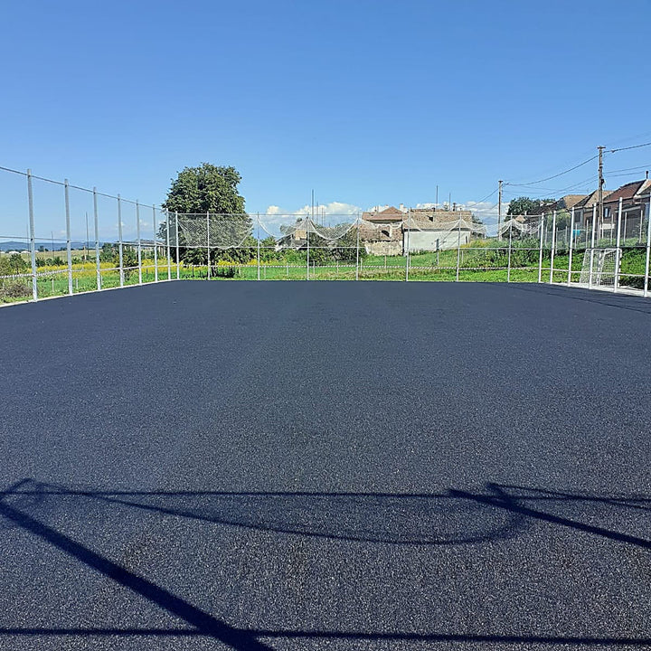 Stobitan P- sistem permeabil in 2 straturi, baza elastica din granule SBR + strat granule EPDM