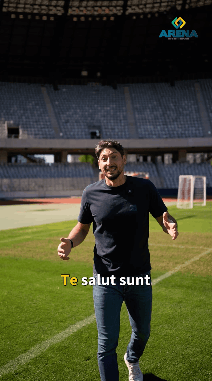 Poarta handbal otel 3x2 Arena Systems.