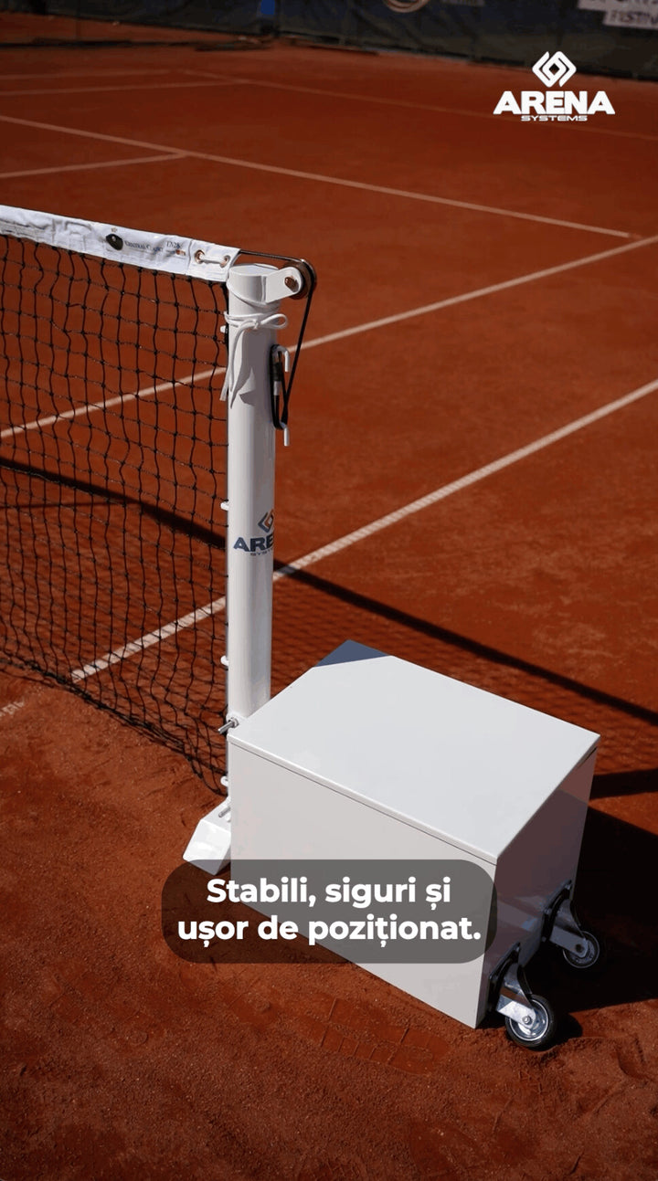 Stalpi de tenis mobili Arena Systems. Set 2 bucati